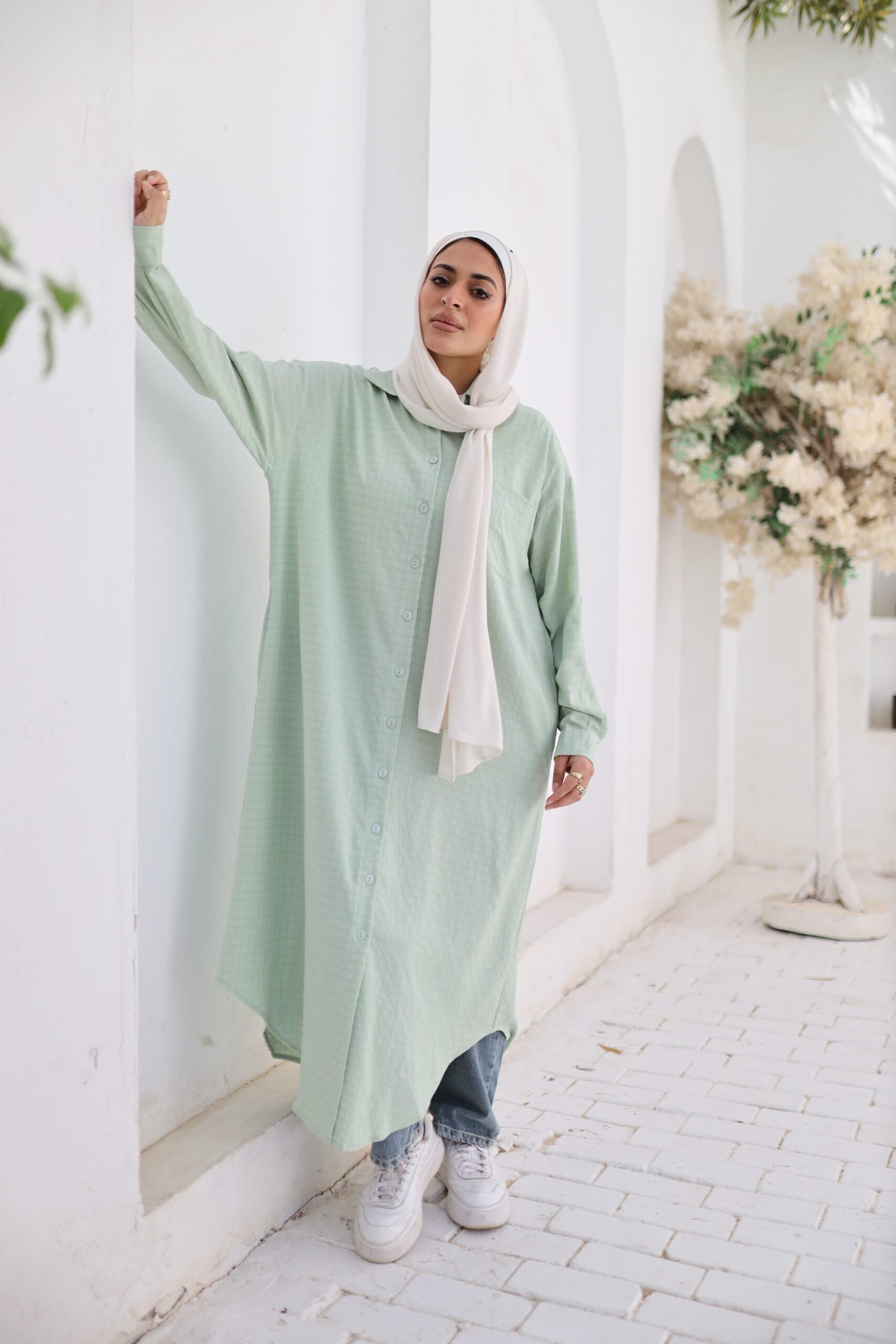 Button-Down Tunic Shirt - Image 8