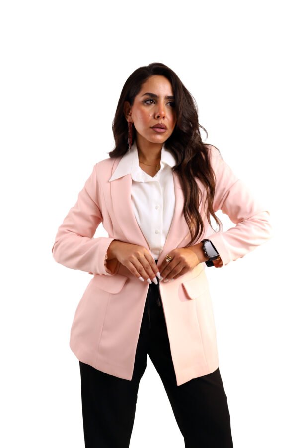 Long blazer & Wide leg pants - Image 2