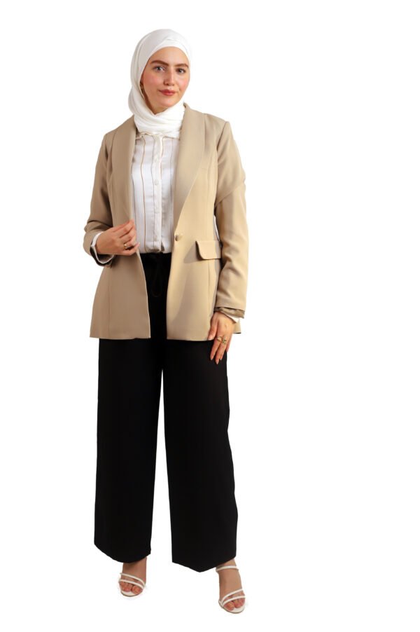 Long blazer & Wide leg pants - Image 9